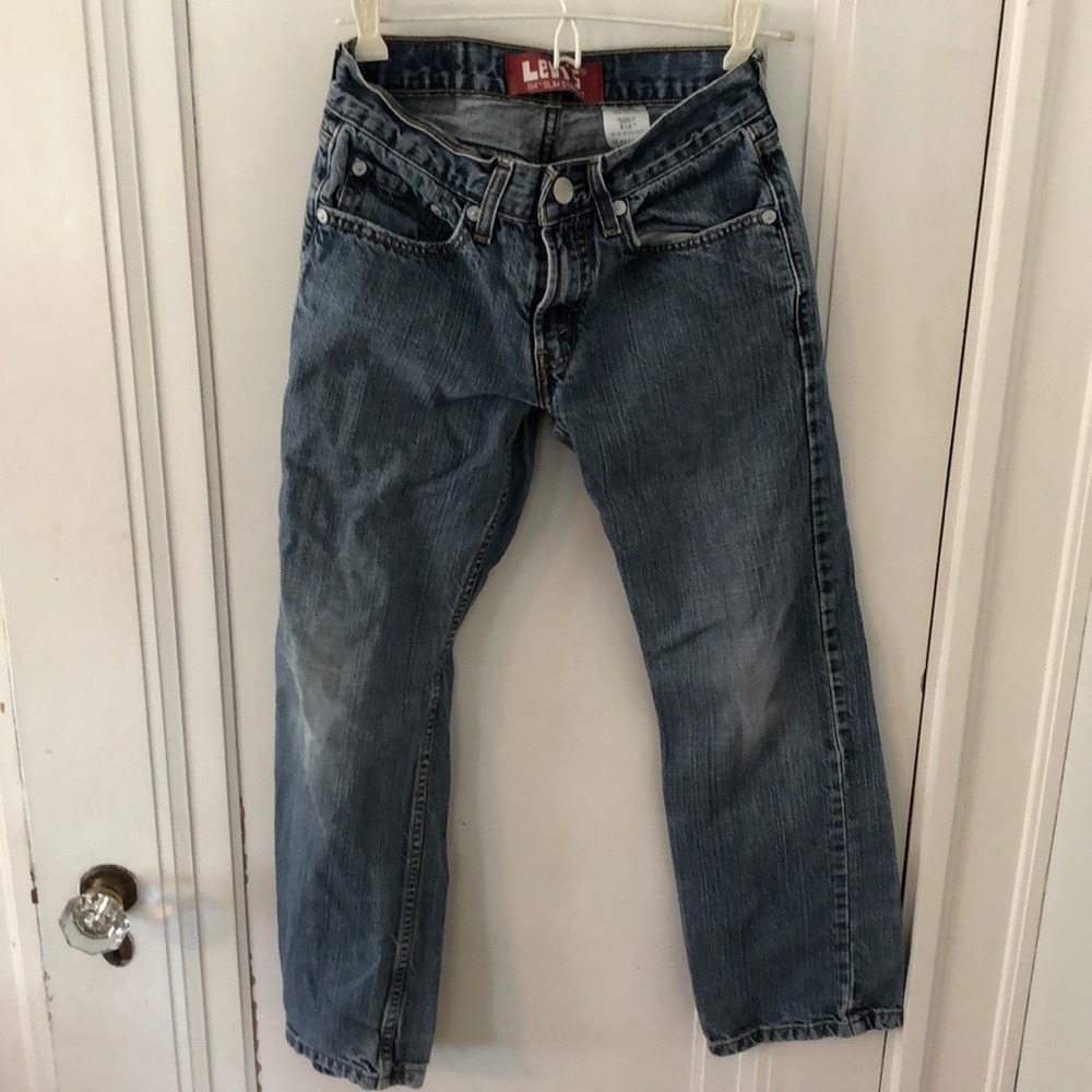 Levi’s Slim Straight Jeans Size Youth 12 Regular